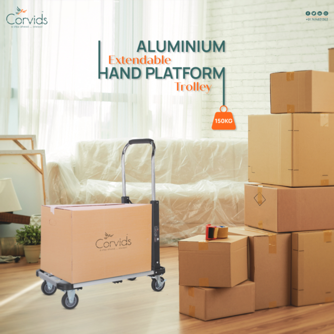 Heavy-Duty Hand Trolleys from Corvids India: Your Ultimate Lifting Solution