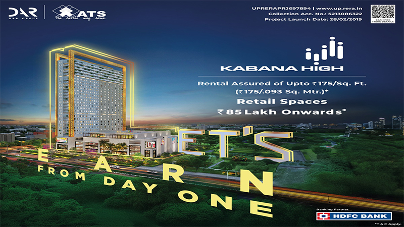 Ats Kabana High New Commercial Land Mark In Noida Extension