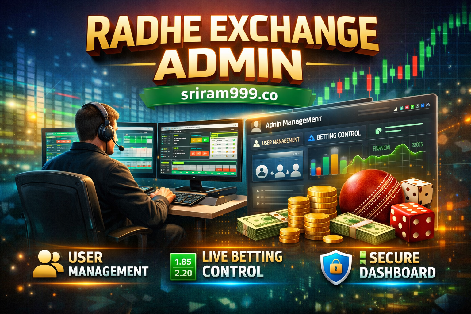 Radhe Exchange Admin Panel Guide