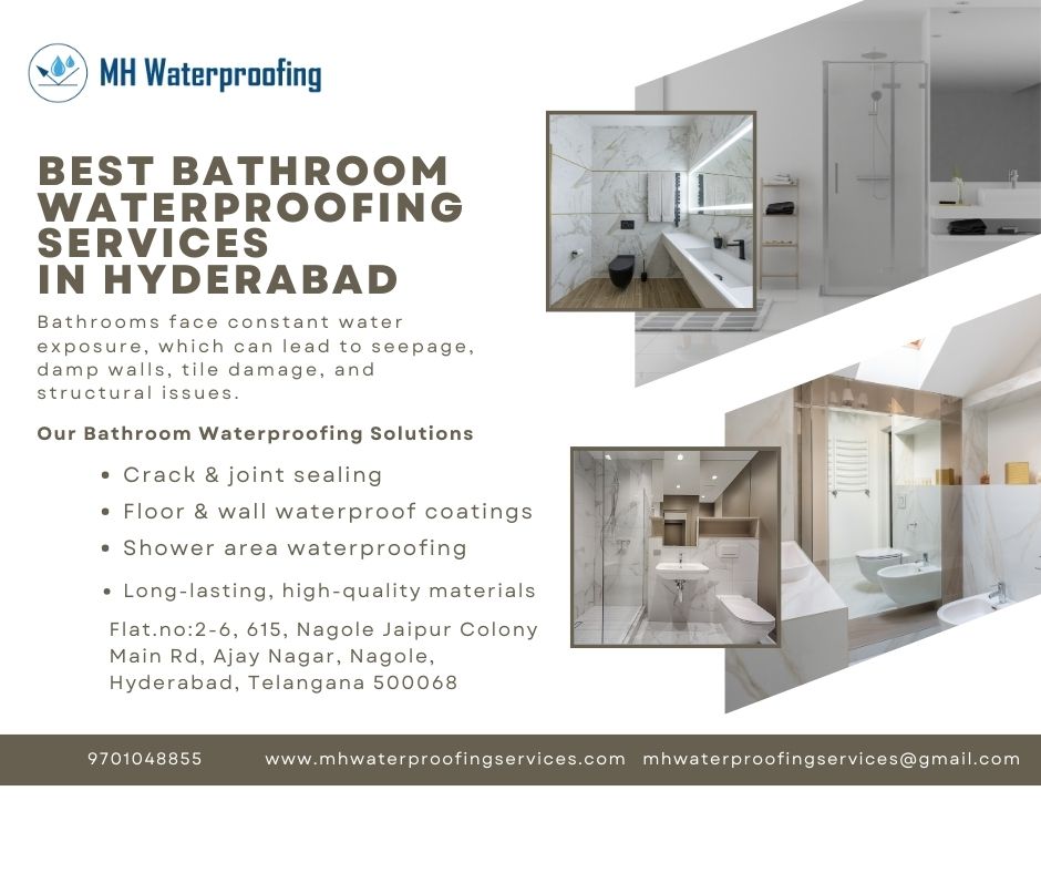 Best Bathroom Waterproofing Services in Hyderabad
