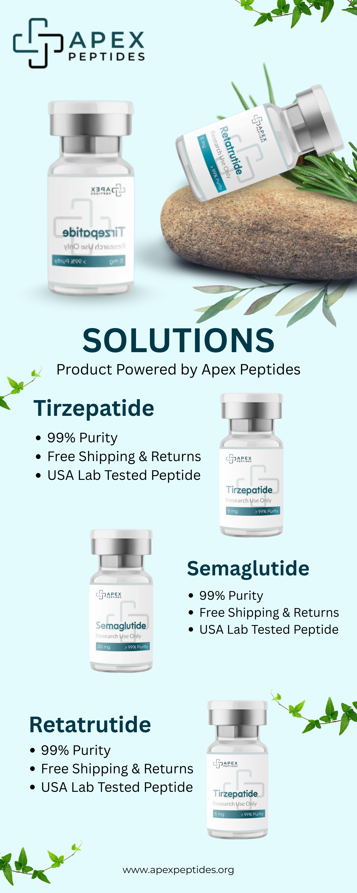 Precision Peptides for Serious Research