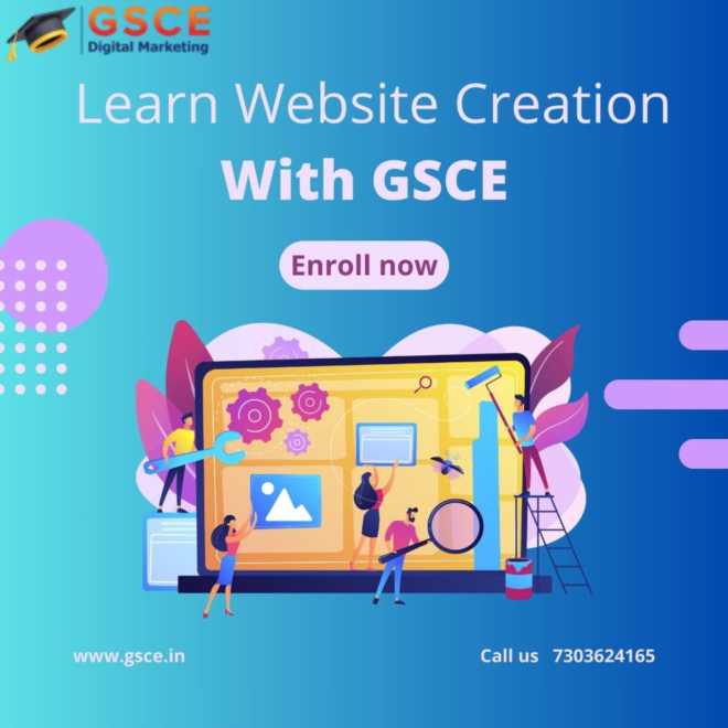Web Designing Institute in Munirka | GSCE