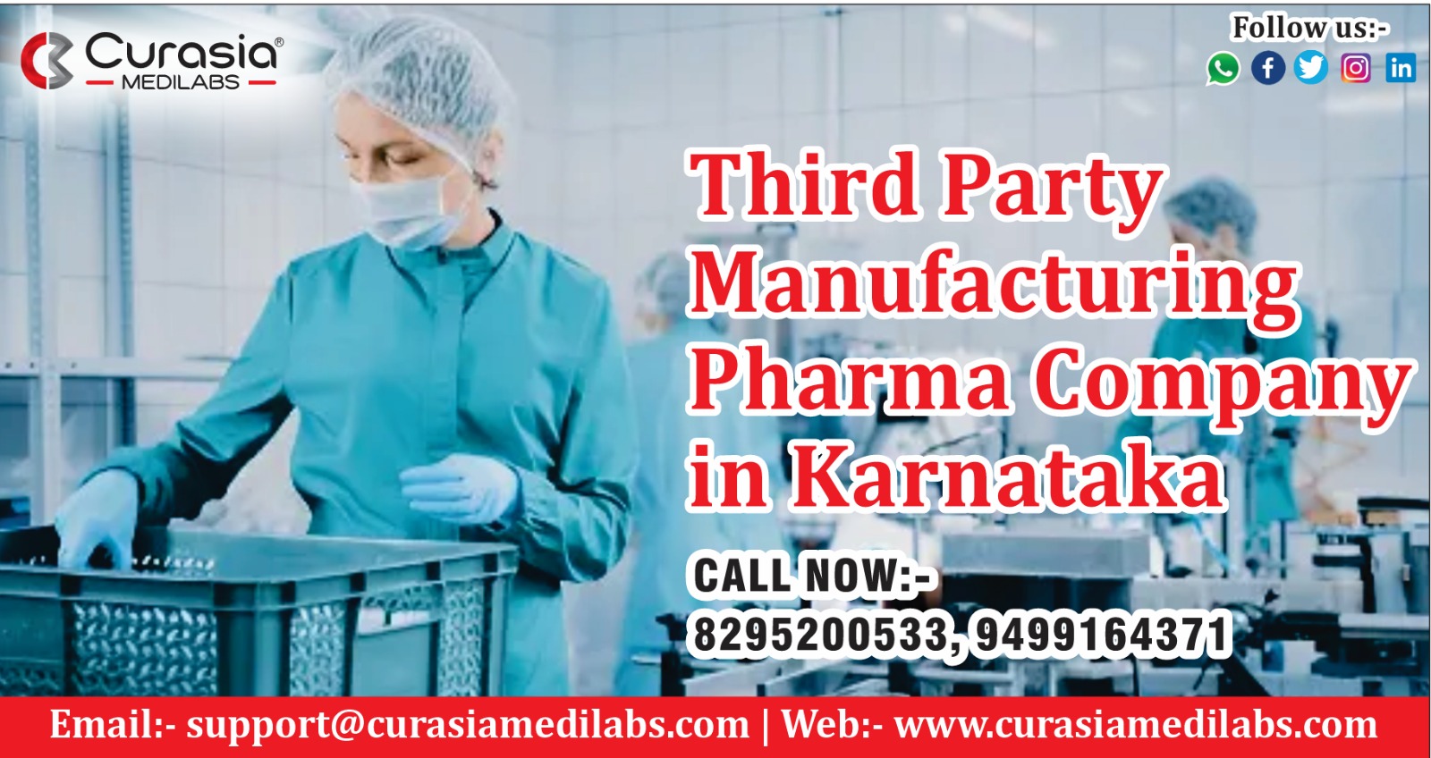 Third Party Manufacturing Pharma Company in Karnataka