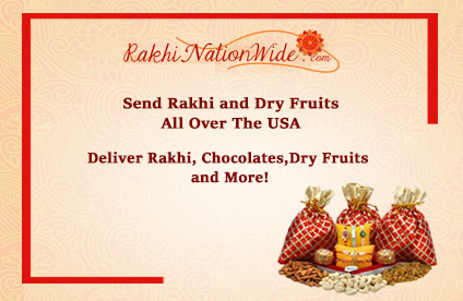 Rakhi and Dry Fruits Delivered to the USA - Order Now!