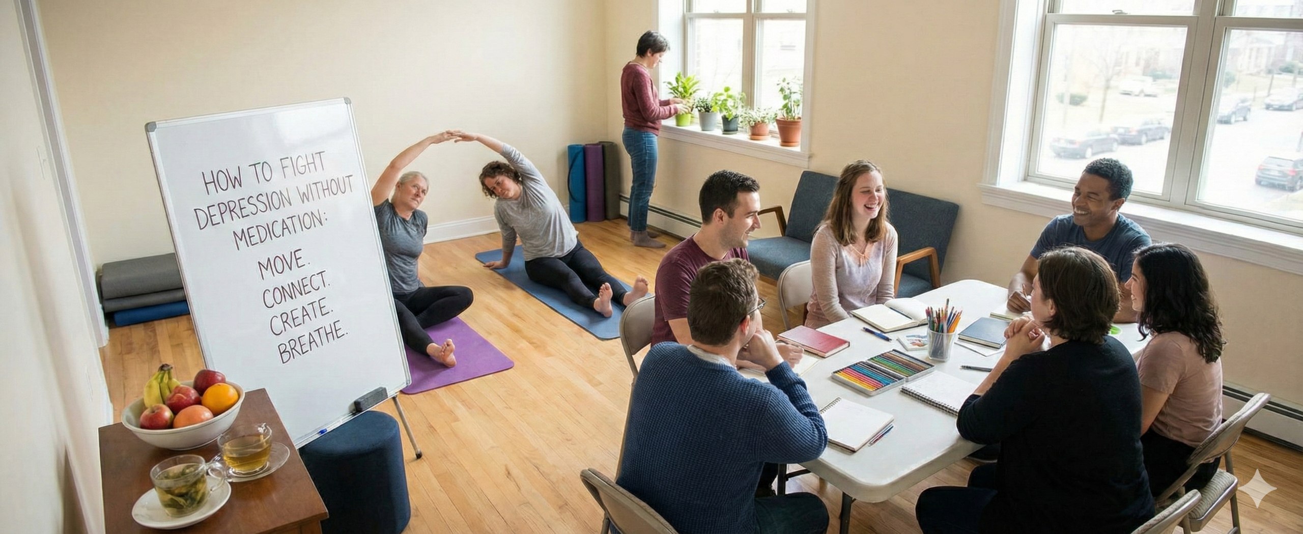 Natural Ways to Fight Depression Without Medication Safely