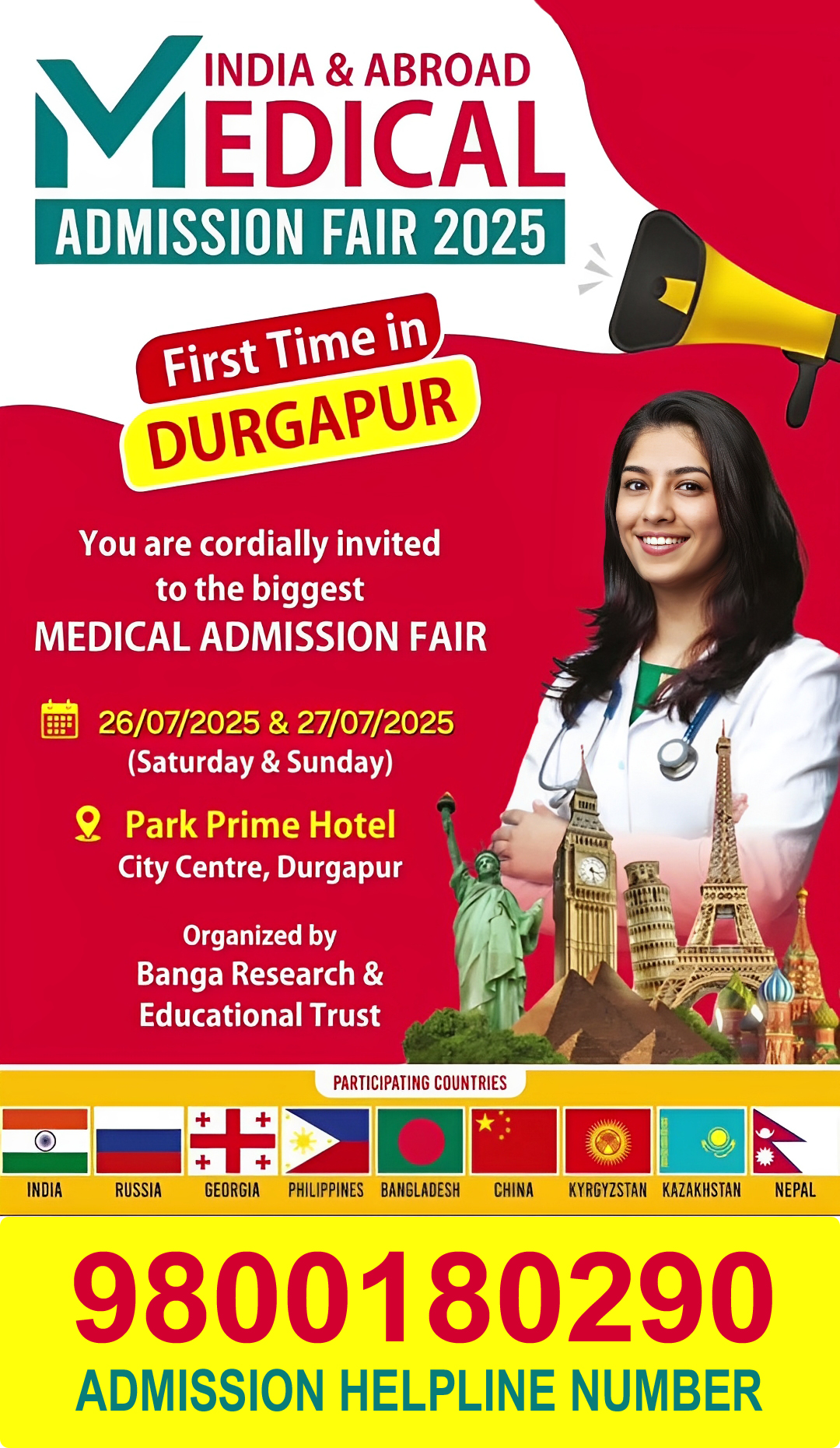 Direct Counselling at India & Abroad Medical Admission Fair