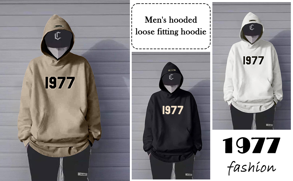 1977 Essentials Hoodie: Streetwear Staple