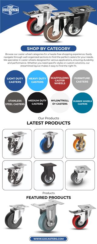 Swivel Casters That Improve Maneuverability