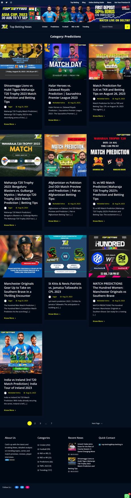Top Betting News