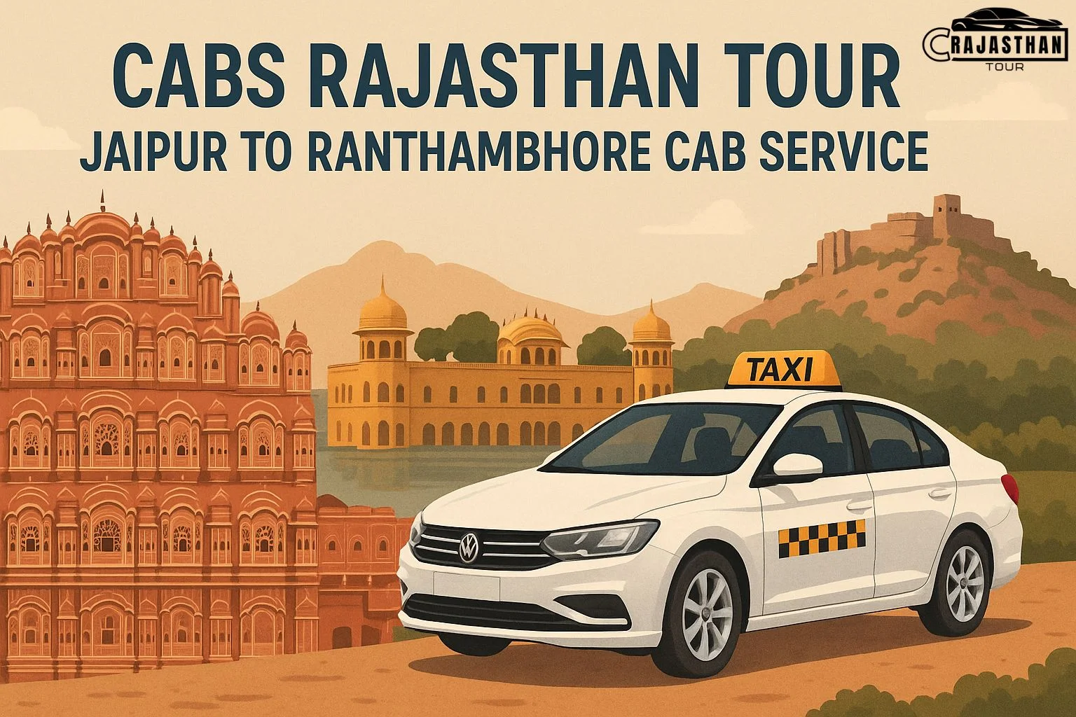Jaipur to Ranthambore Unforgettable 2 Nights3 Days  Cab Tour
