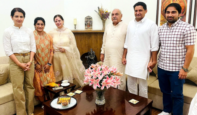 Will Vinesh Phogat join Congress? Speculation intensified after meeting Bhupendra Hooda, CM Saini's 