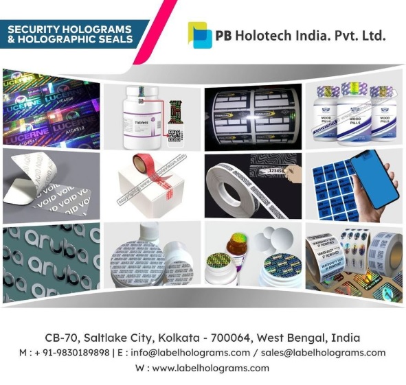 Leading Hologram Stickers Manufacturers From Kolkata