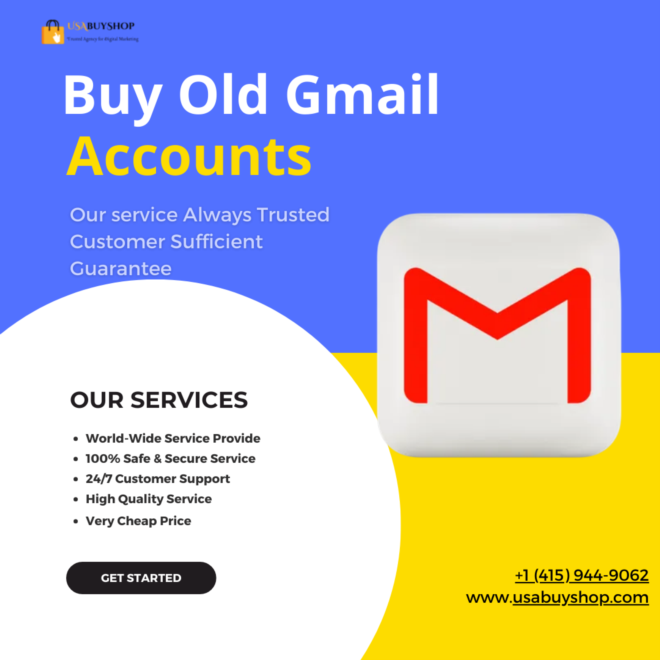 Buy Old Gmail Accounts - Authentic, Affordable & Ready for Your Business
