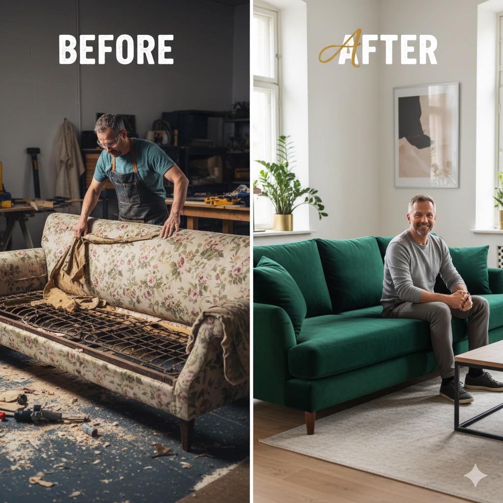 Matching Wall Colors with Sofa Upholstery