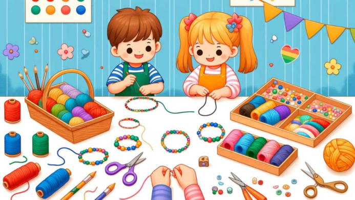 Simple Friendship Band Craft for Preschoolers