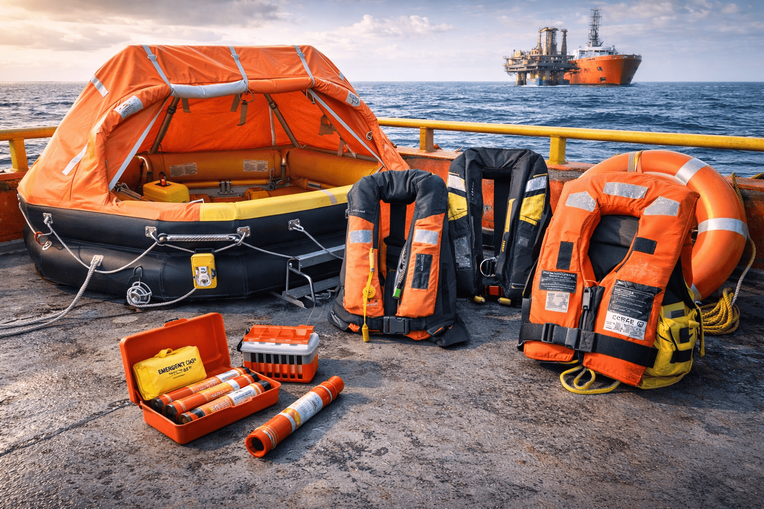 Marine Safety Equipment Liferaft Hire, Servicing & More