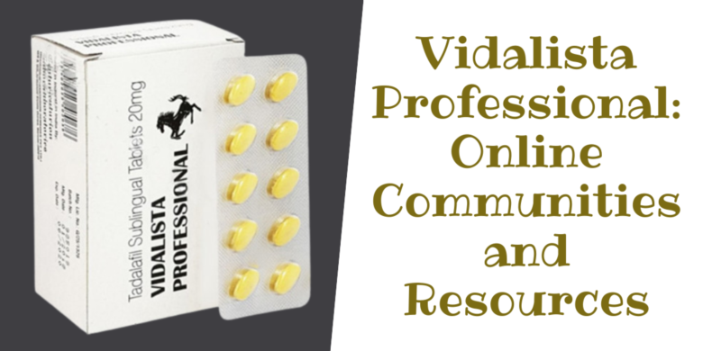 Vidalista Professional: Online Communities and Resources