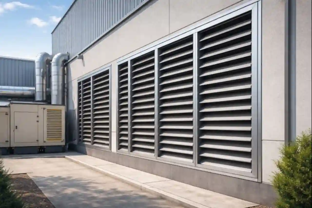 Acoustic Louvers vs Normal Louvers