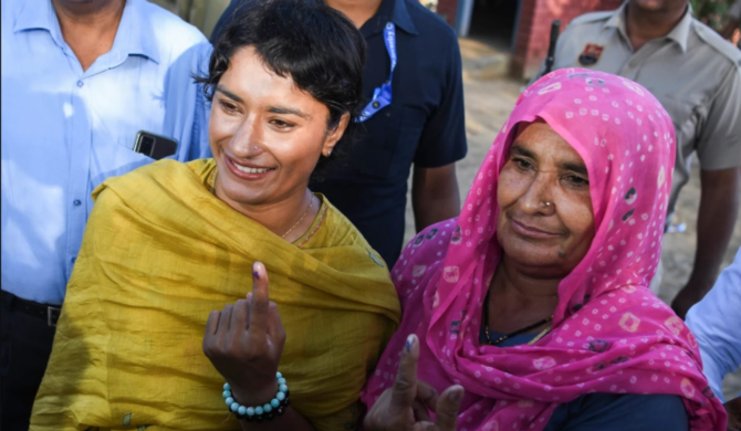 Haryana: Vinesh Phogat wins from Julana, said- thanks people for love and trust