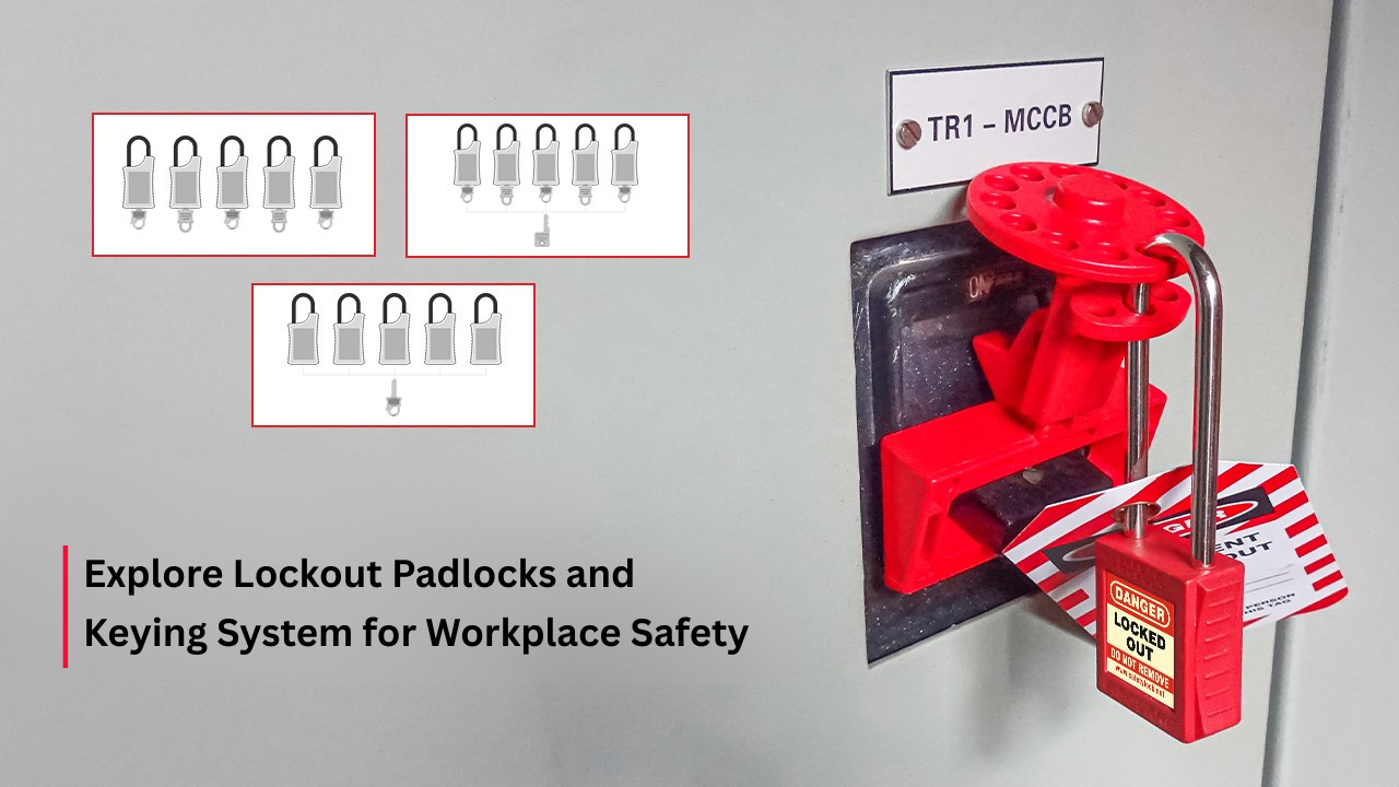 Lockout Padlocks and Keying System for Workplace Safety