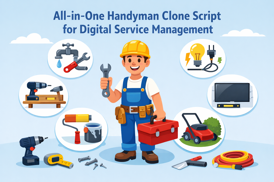 All-in-One Handyman Clone Script for Digital Service 