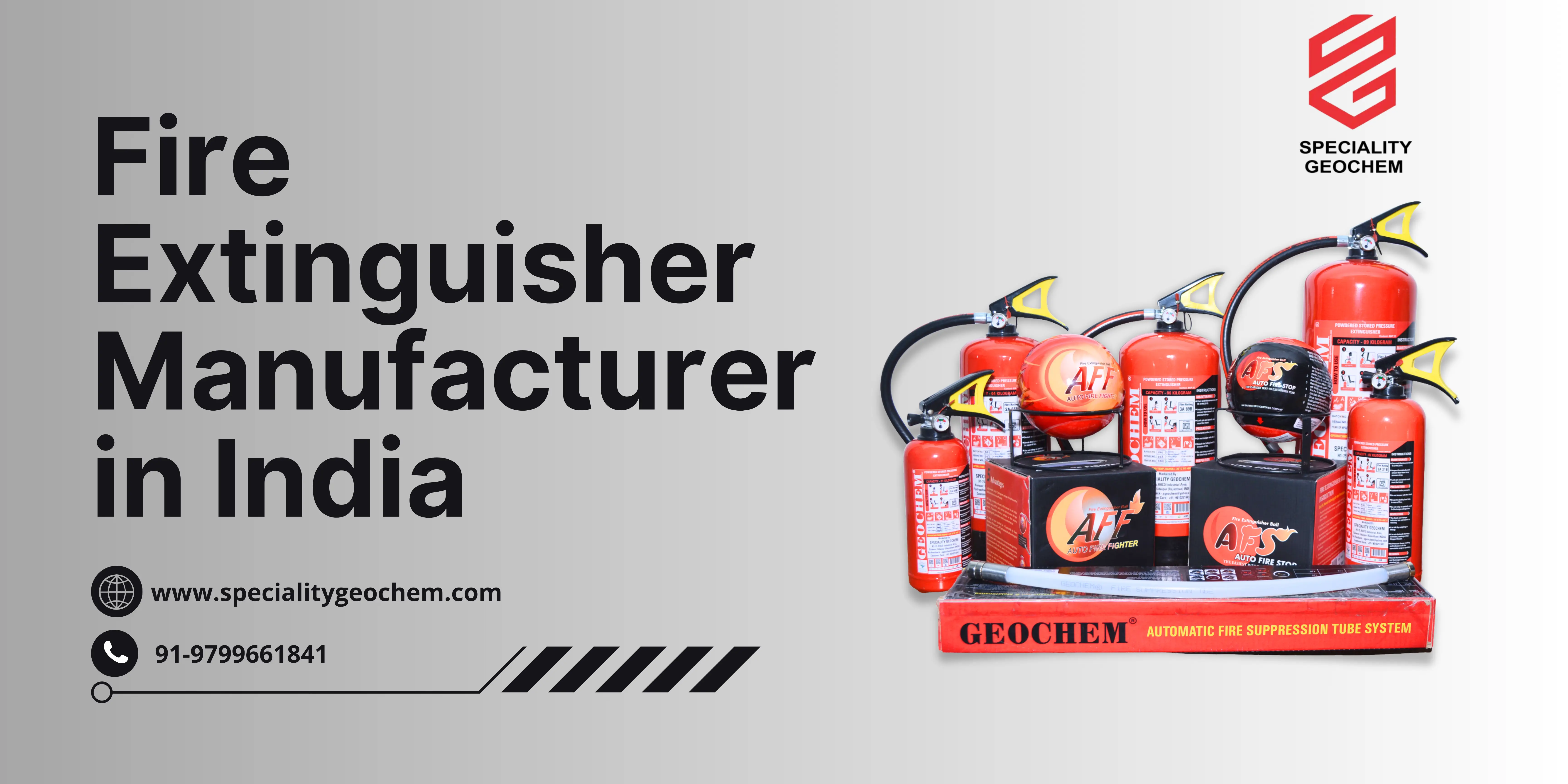 Fire Extinguisher Manufacturer in India