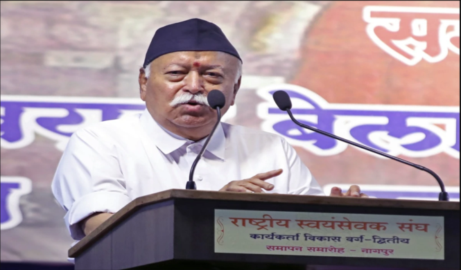 After Bhagwat's statement, RSS dismissed reports of differences with BJP