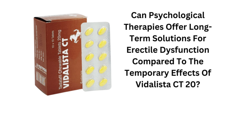 Can Psychological Therapies Offer Long-Term Solutions For Erectile Dysfunction Compared To The Tempo