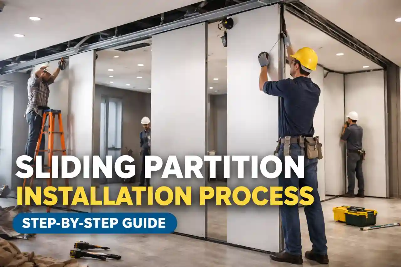 Sliding Partition Installation Process