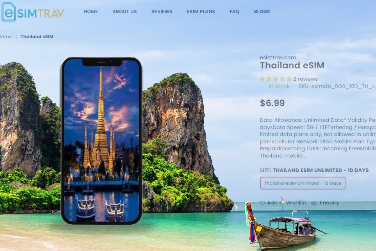 Thailand Travel eSIM The Best Way to Stay Connected 