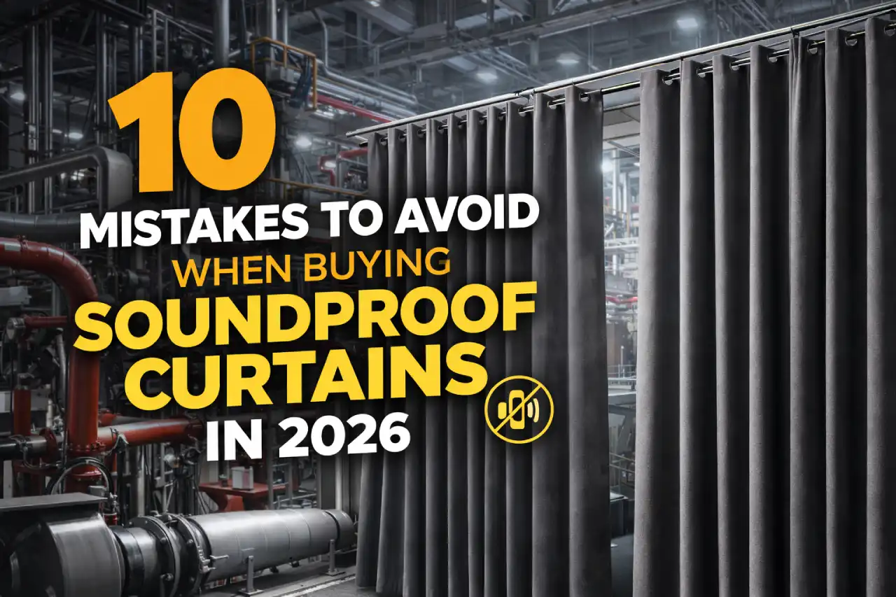 Common Mistakes to Avoid When Using Soundproof Curtains
