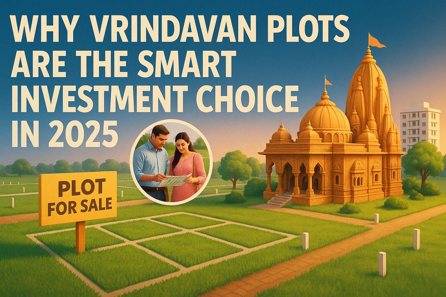 Why Vrindavan Plots Are the Smart Investment Choice in 2025