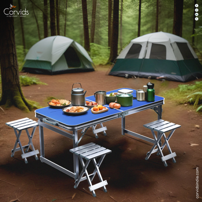 Transform Your Space with Corvids India’s Foldable Table: Versatility Meets Convenience