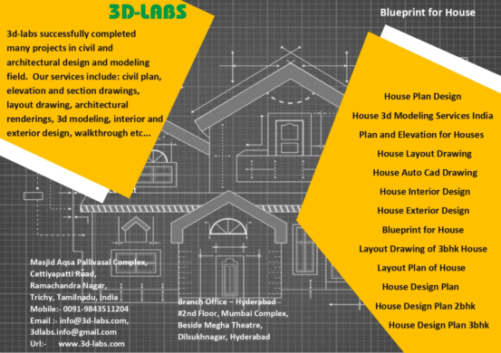 blueprint For house in london