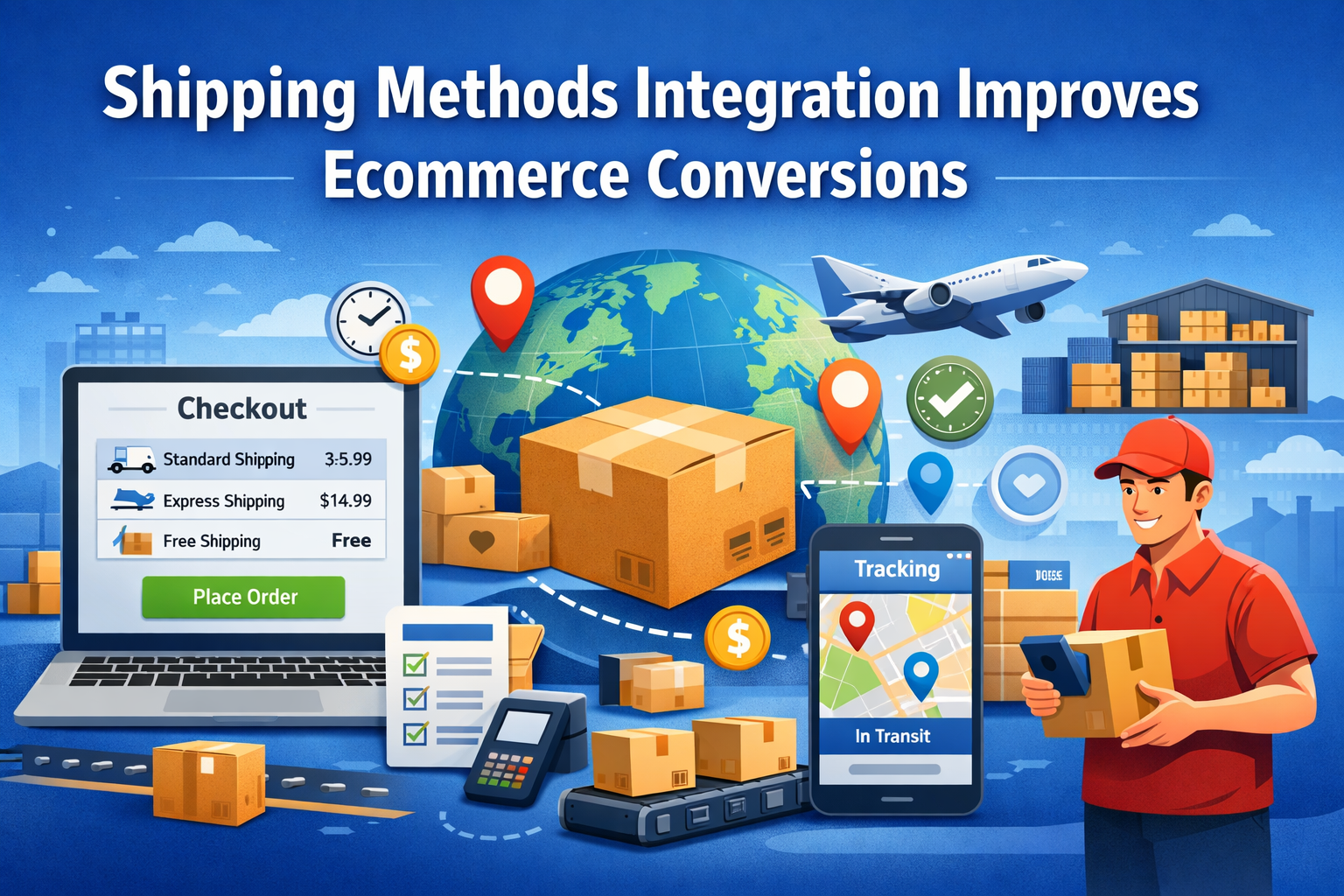 Shipping Methods Integration Improves Ecommerce Conversions