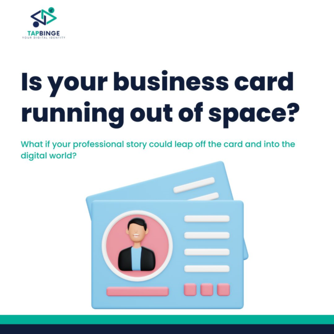 Transform Your Networking with TapBinge's Digital Business Card