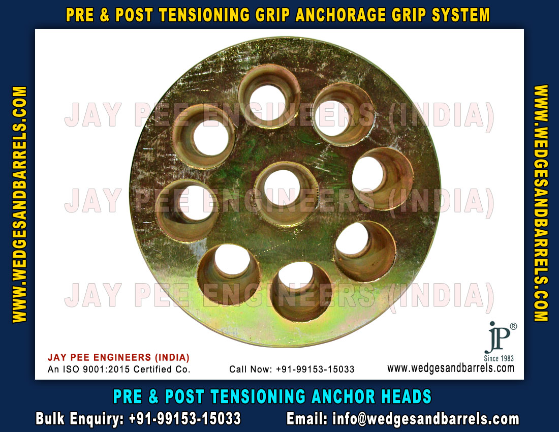 Post Tensioning wedges and barrels