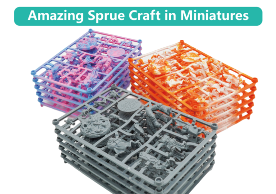 High-Quality Sprue Craft Miniatures from Eastar Game Manufacturing