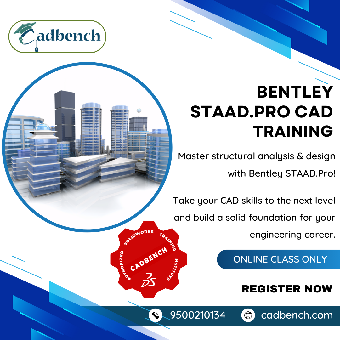 STAAD Pro Online Course Master Structural Analysis  CADBench