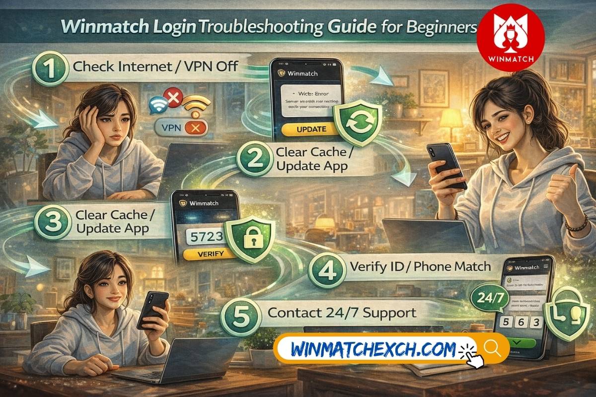 Winmatch Login Troubleshooting Tips to Beginners in 2026