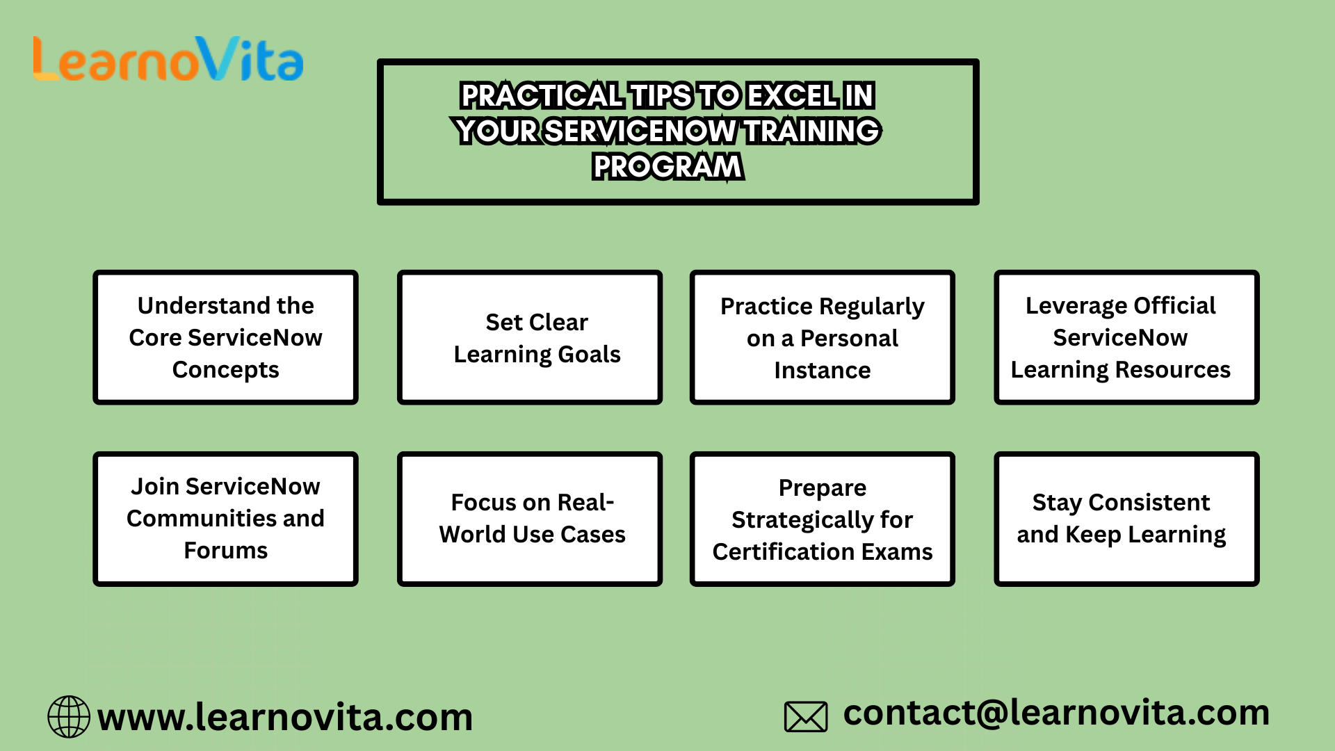 Practical Tips to Excel in Your ServiceNow Training Program