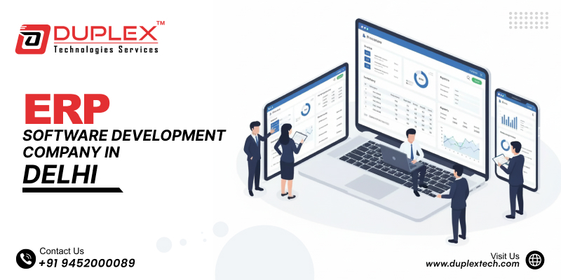 High-Performance ERP Software Development Company in Delhi