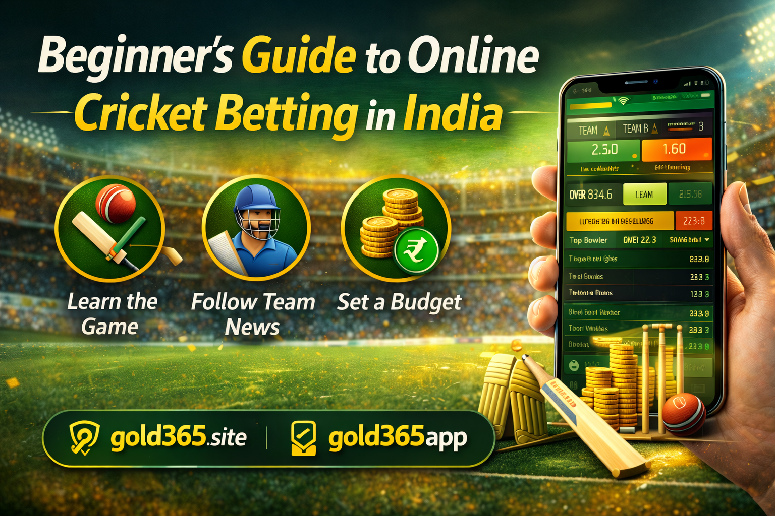 Beginner’s Guide to Online Cricket Betting in India