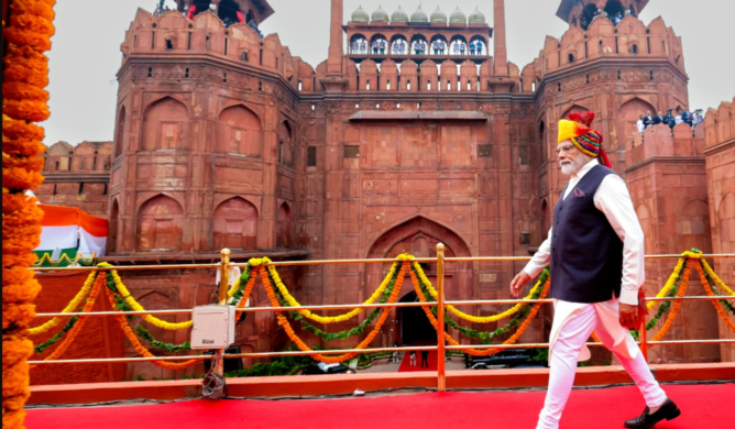 PM Modi will address the nation from the ramparts of the Red Fort for the 11th consecutive time, can