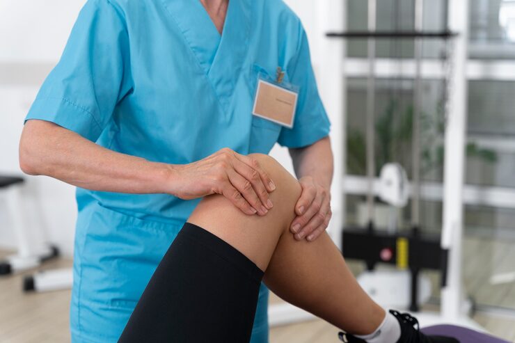 Total Knee Replacement Surgery Physiotherapy in Moshi, PCMC