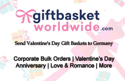 Send Valentine's Day Gift Baskets to Germany
