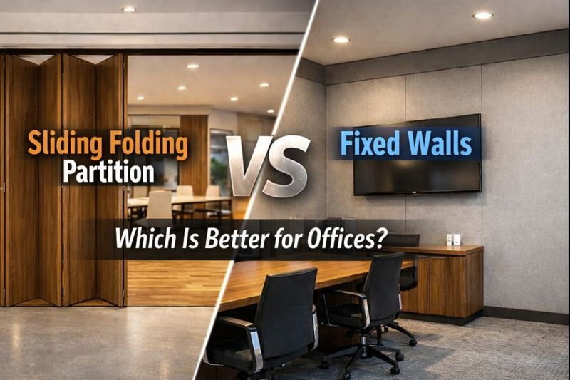 Sliding Folding Partition vs Fixed Walls