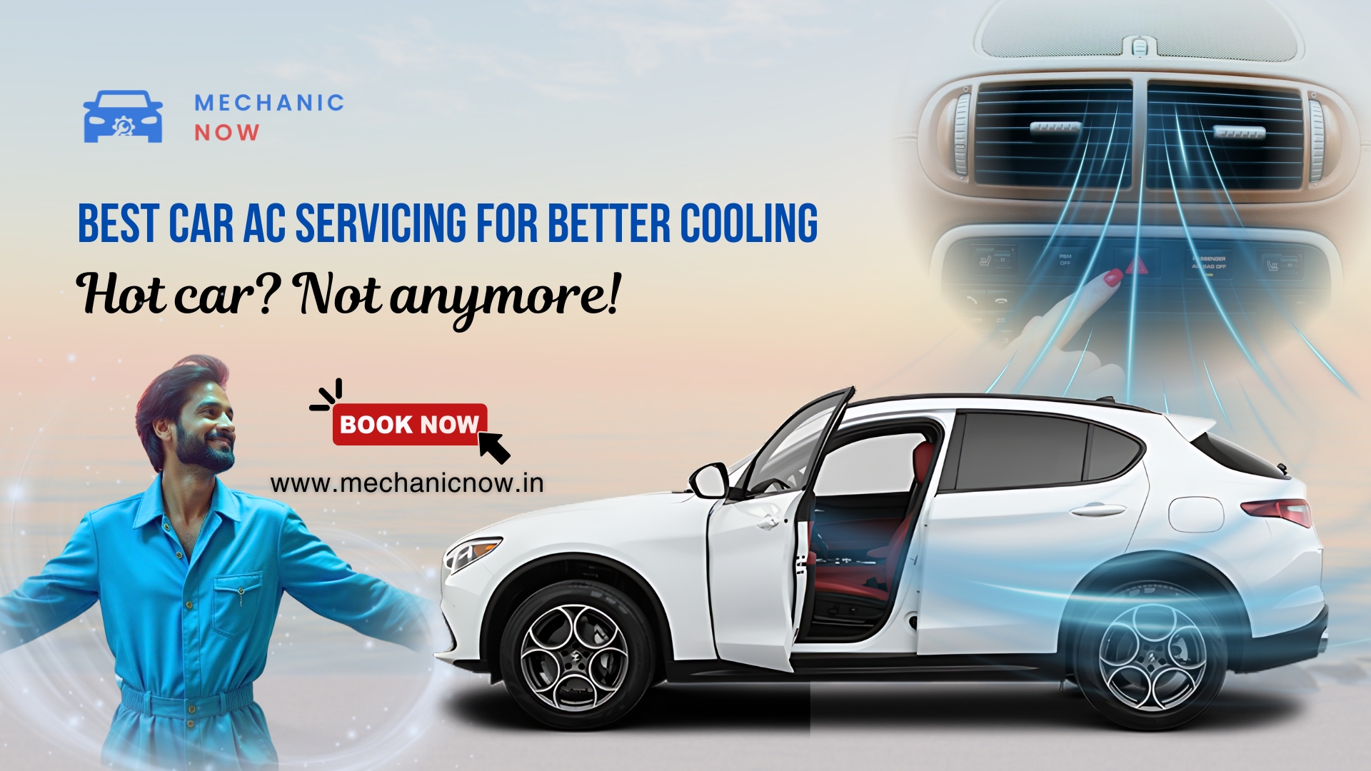 Cool Down Fast with our Expert Car AC Service