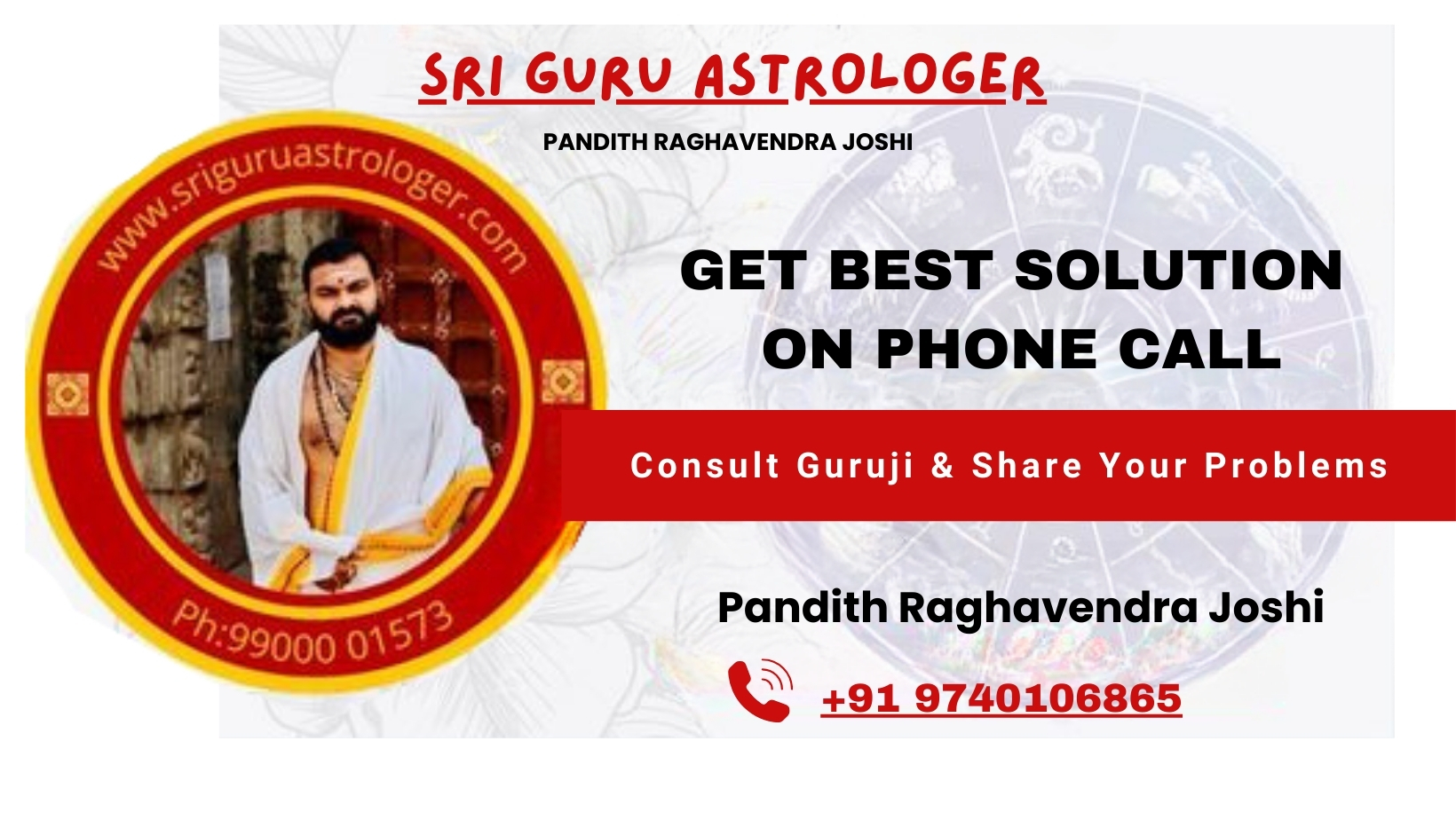 Best Astrologer in Bangalore - Raghavendra Joshi