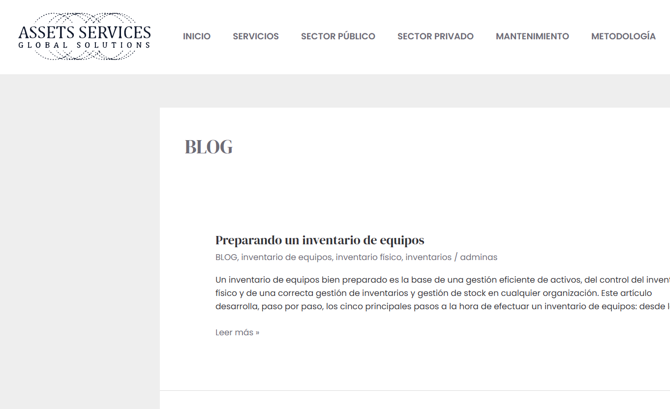 Control y gestion de inventarios fisicos empresariales.